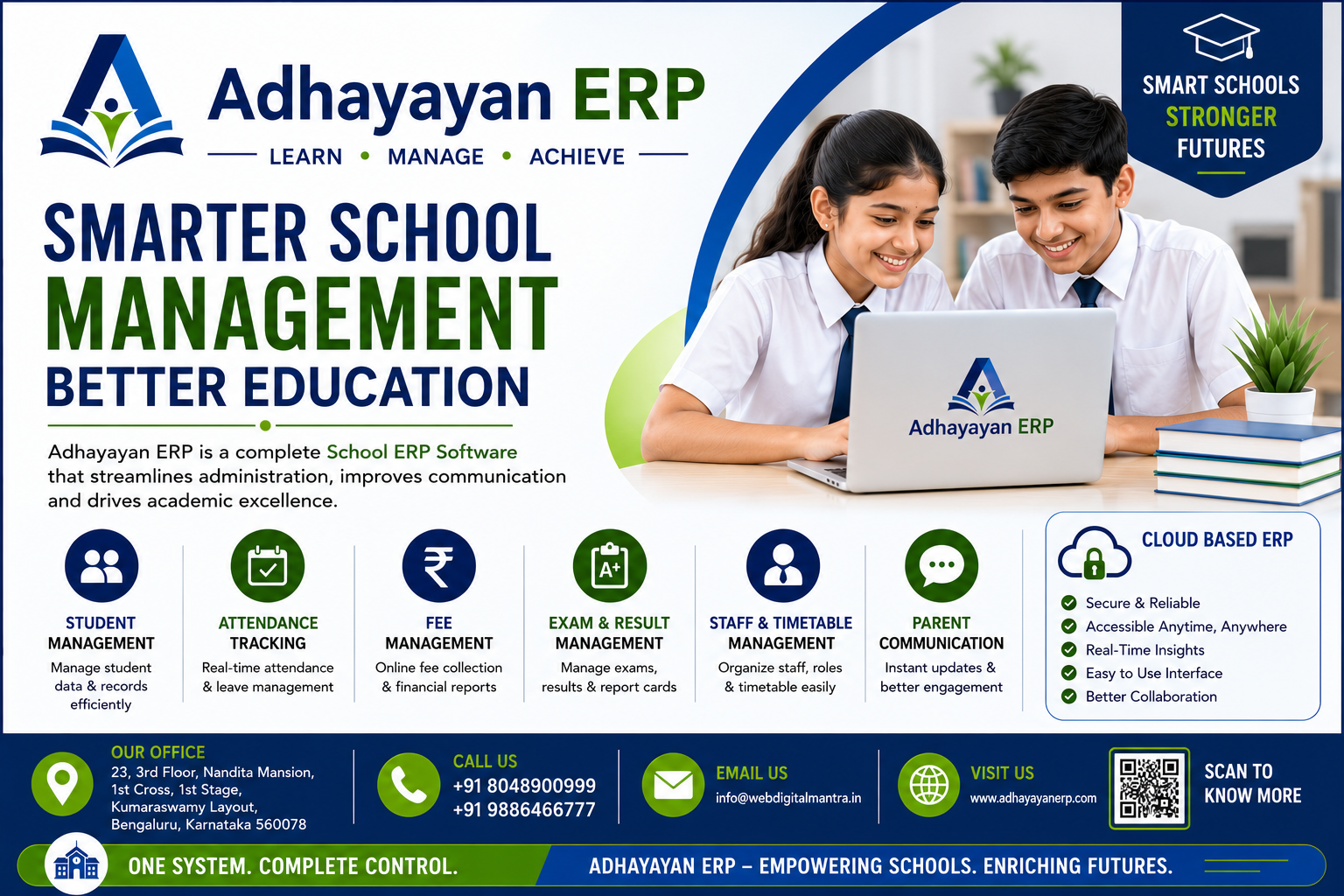Best Education ERP Software for Schools and Colleges in Bangalore