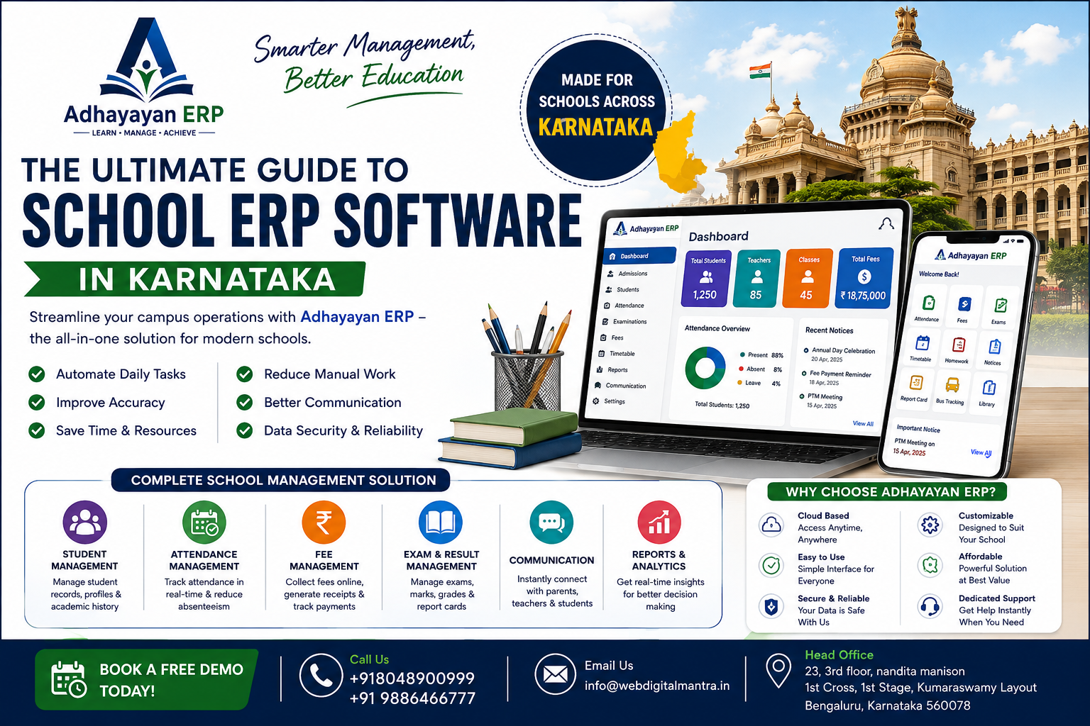 The Ultimate Guide to School ERP Software in Karnataka: Streamline Your Campus Operations