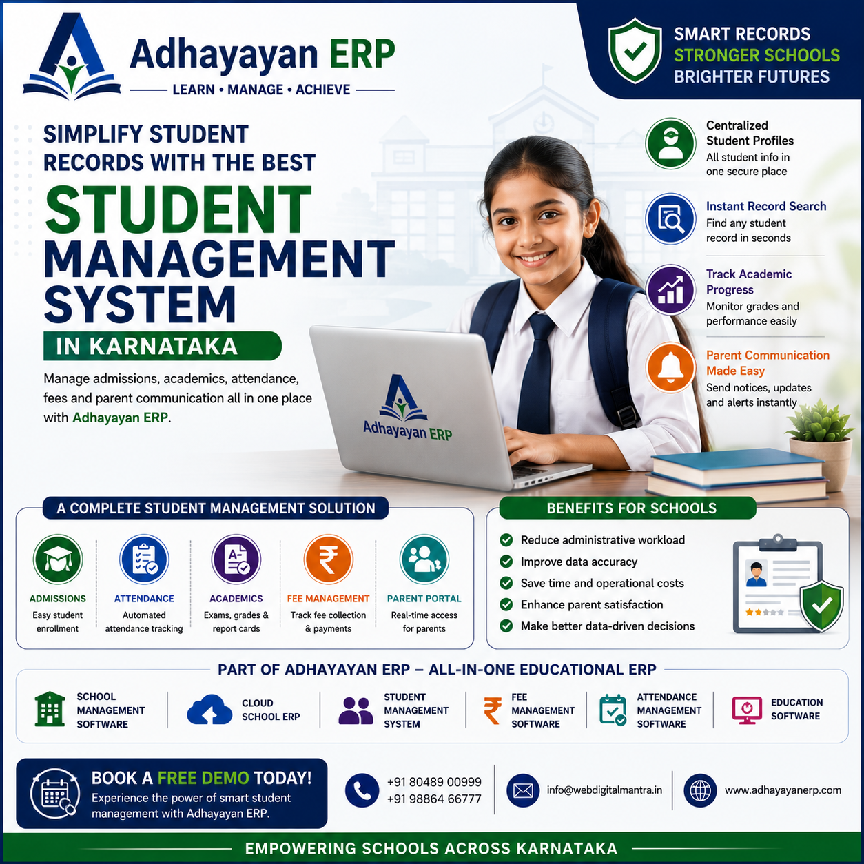 Simplify Student Records with the Best Student Management System in Karnataka