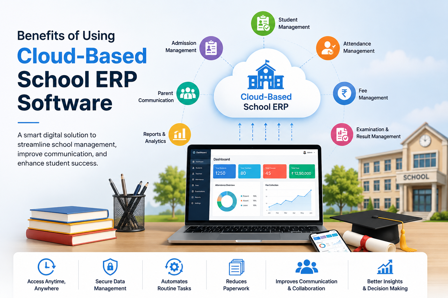Benefits of Using Cloud-Based School ERP SoftwareBenefits of Using Cloud-Based School ERP Software