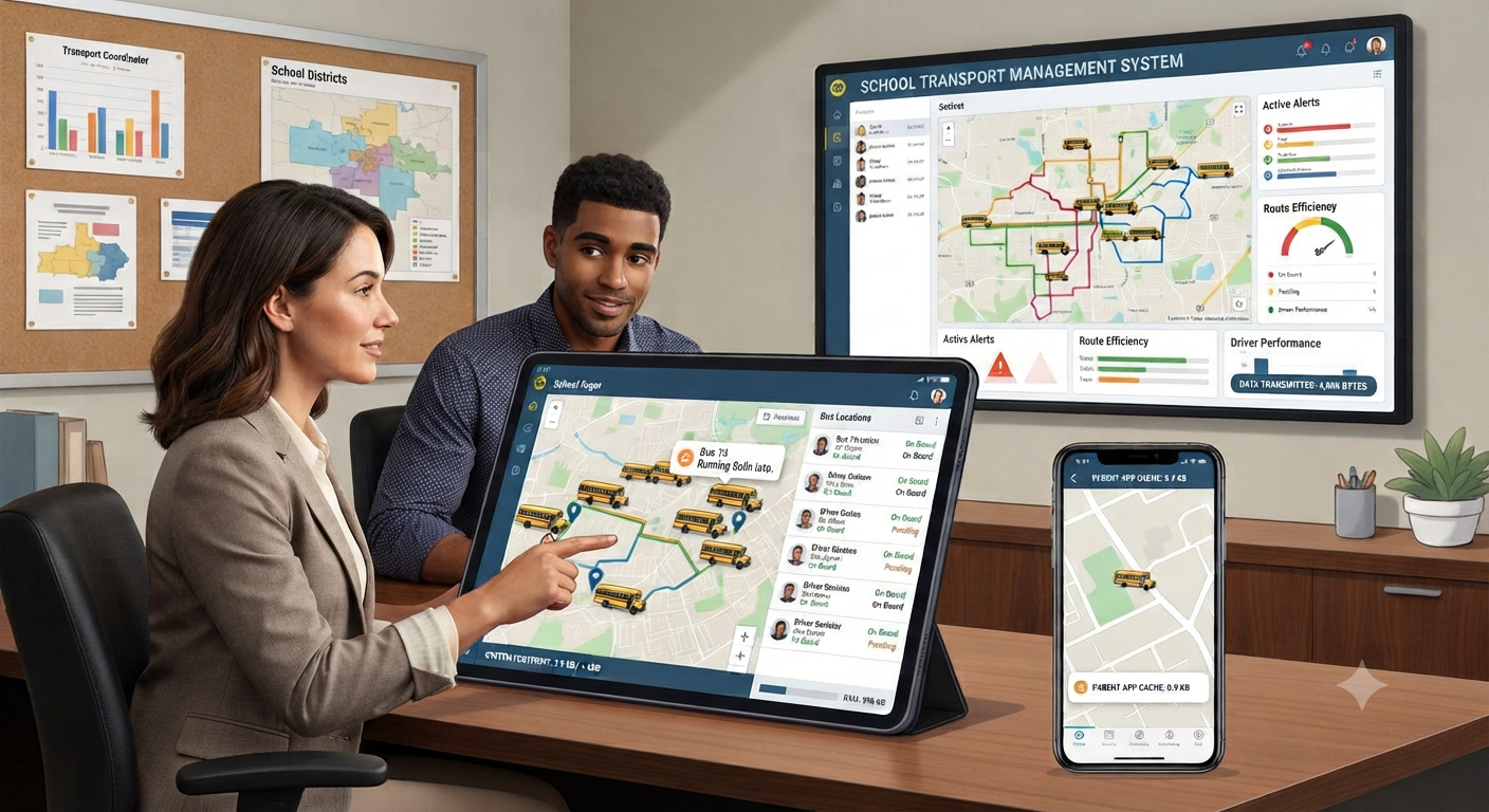 How GPS Tracking Improves Student Safety in School Transportation