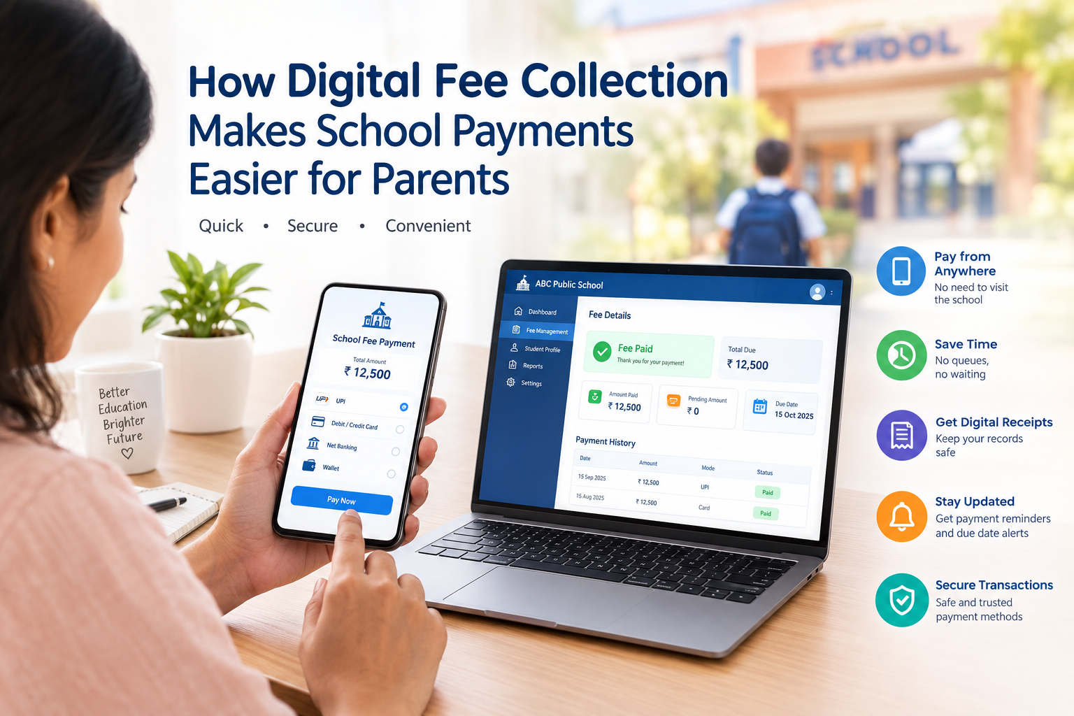 How Digital Fee Collection Makes School Payments Easier for Parents